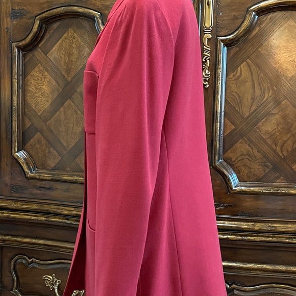 Emanuel Ungaro Red Jacket.  Size 4/38 - Picture 6 of 7